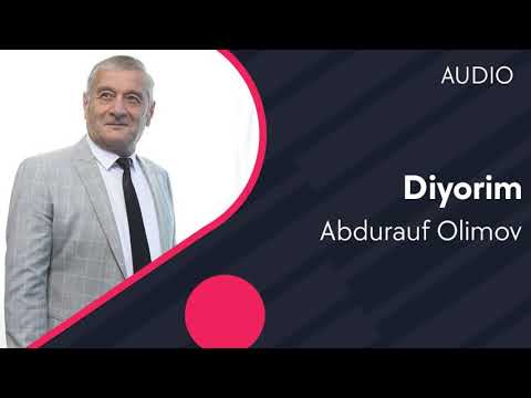 Abdurauf Olimov — Diyorim (Official Audio)