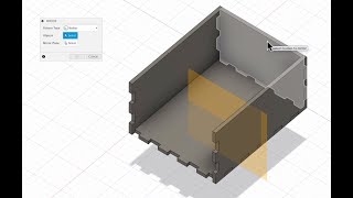 Fusion 360 - Tuto boîte paramétrique