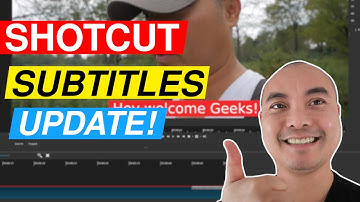 Shotcut How To Add Subtitles, Captions, Credits UPDATE! | Shotcut Tutorial