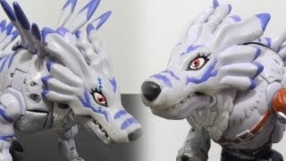 デジモンDigimon Warp Digivolving Figure-Garurumonガルルモン to WereGarurumonワーガルルモン