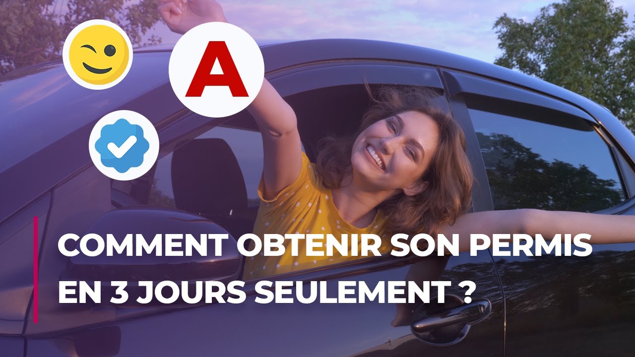 COMMENT OBTENIR SON PERMIS DE CONDUIRE EN SEULEMENT 3 JOURS ? - YouTube