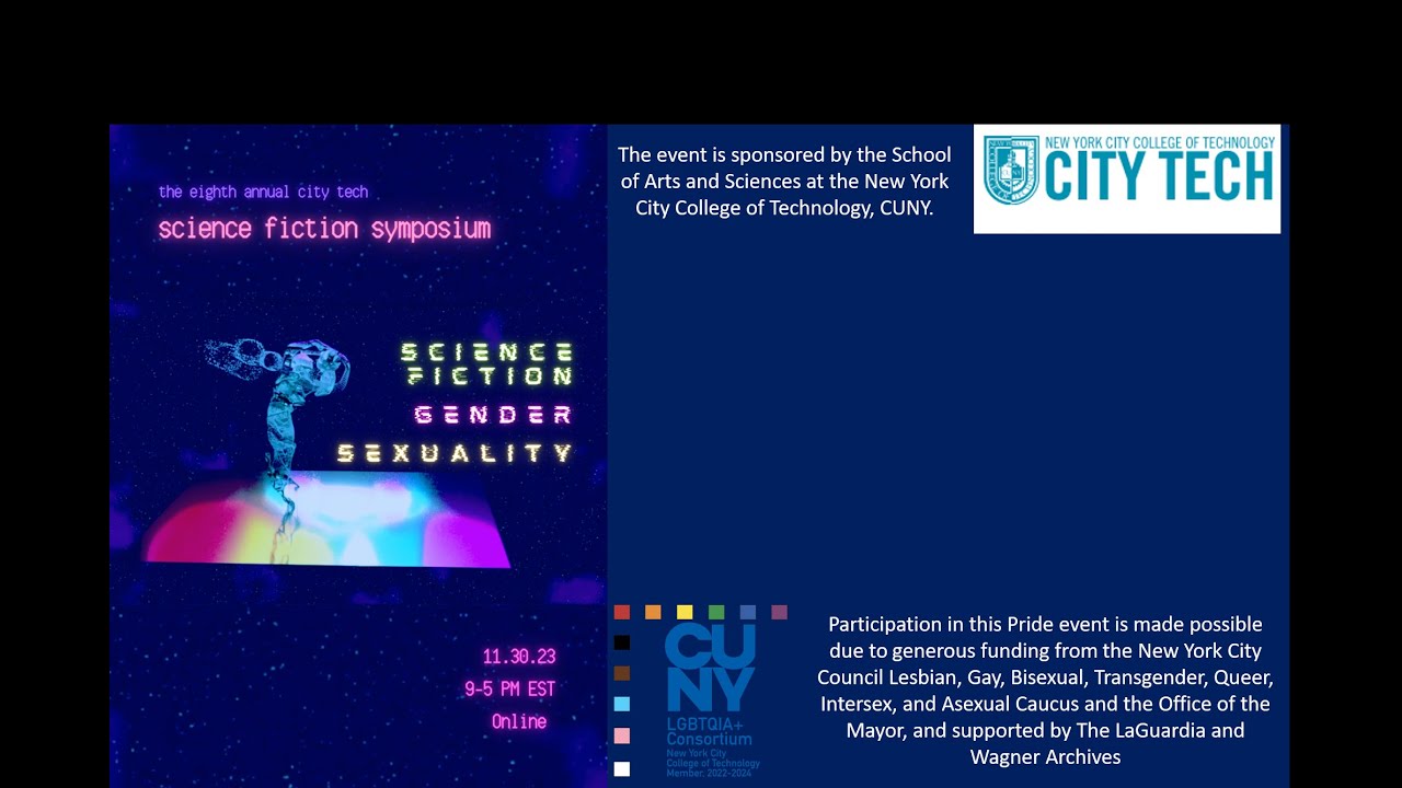 Paper Session 2, 8th Annual City Tech Science Fiction Symposium on SF, Gender, and Sexuality