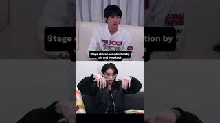 Jin And Jungkook Planning Stage Choreo
