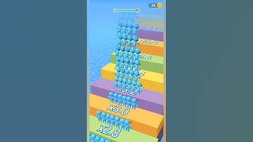 Count Master run lvl 38 #shorts #gamingwithrabia #countmaster