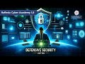 Deffensive Security Intro