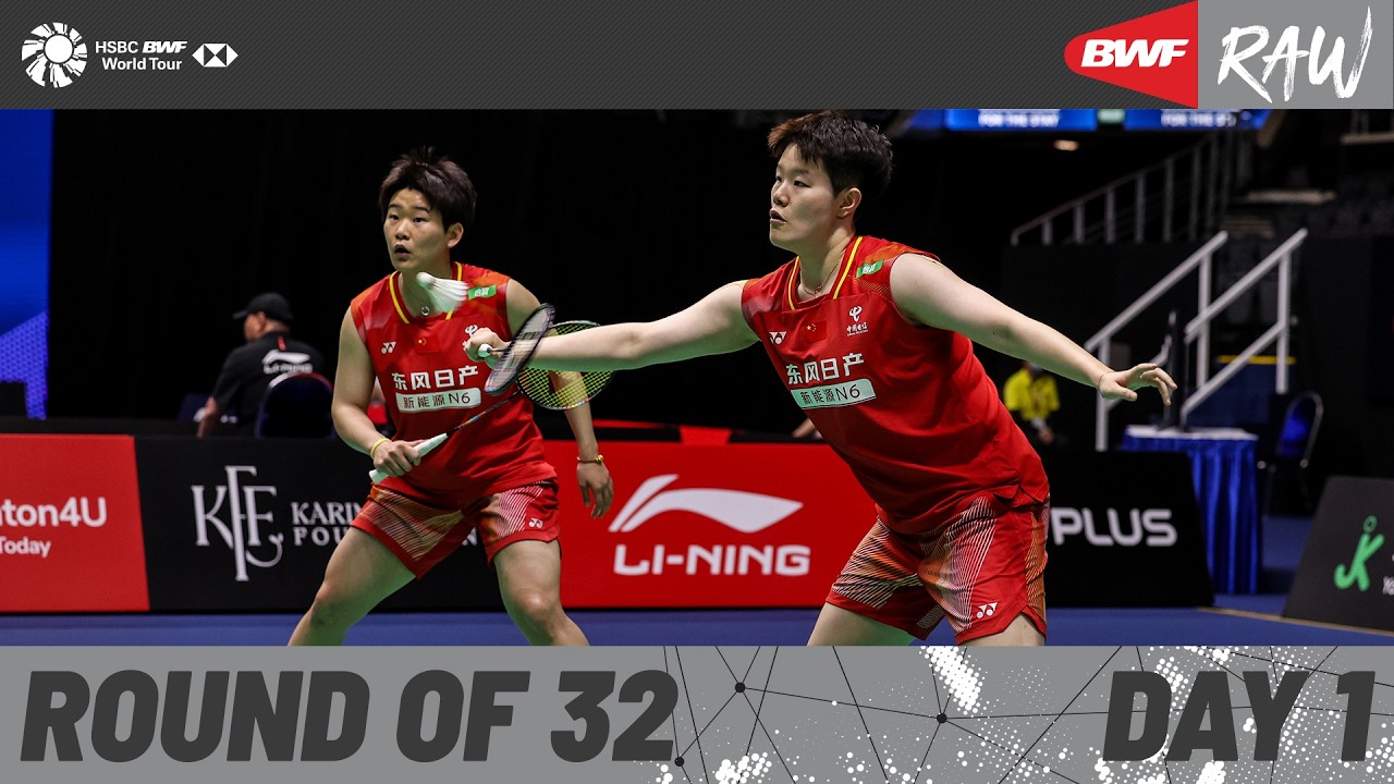 KFF Singapore Badminton Open 2026 | Day 1 | Court 1 | Round of 32 - YouTube