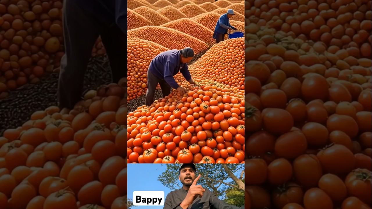 Modern Tomato Farming in China! The Results Will Shock You! 🍅😲 