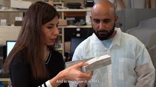 UNM researchers build the future of 3D printing with bendable concrete