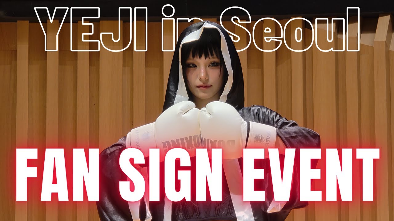 YEJI Air Fan Sign in Seoul - MUSICPLANT (2025/03/16) [4K]