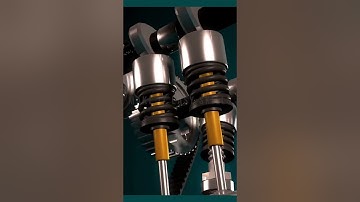 Engine Camshaft Working animation | How Engine Works #icengine #working_of_cam-shaft #pistonworking