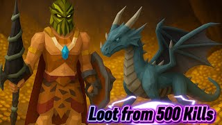 Osrs Mobile 500 Vorkath kills and Loot 