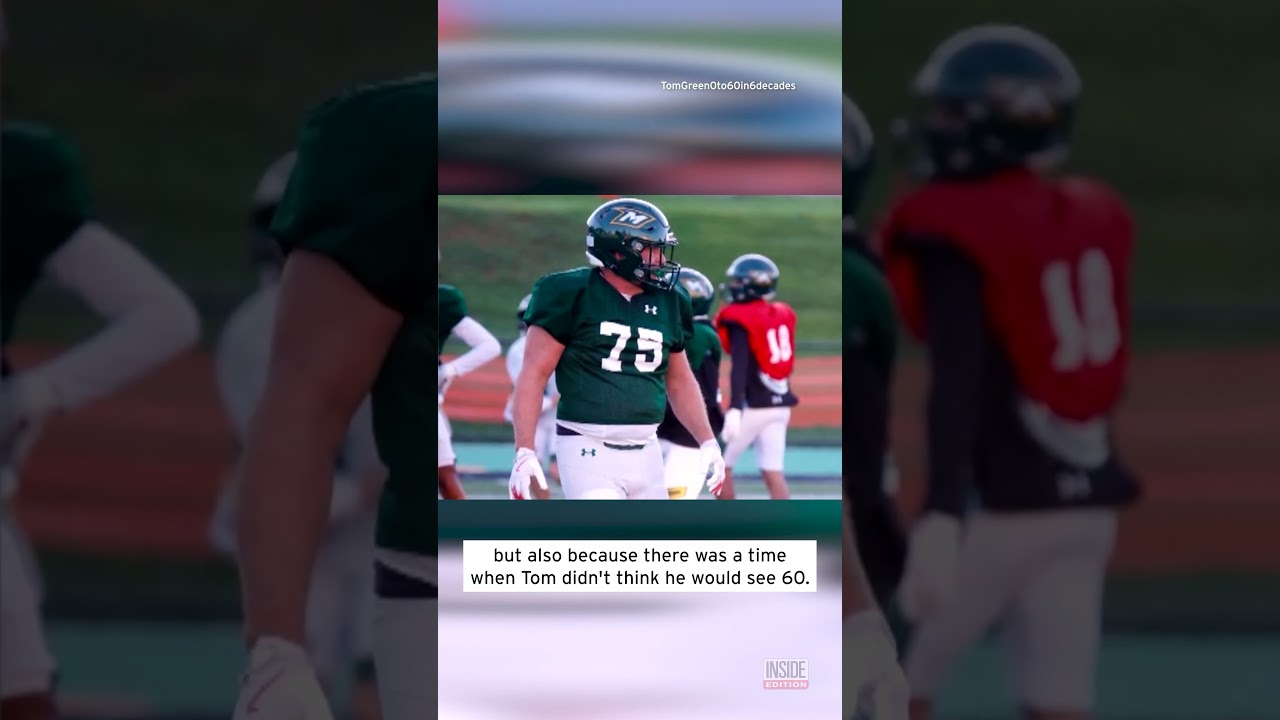 Meet The 60-Year-Old College Freshman Defensive Lineman #shorts