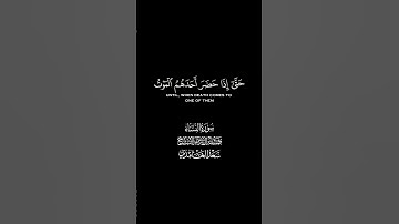 تلاوة من سورة النساء #قرآن #quran #تلاوة_خاشعة #tilawat #explore #fyp #s #islam #saadalghamdi