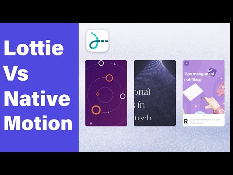 When to use Lottie or Native animations