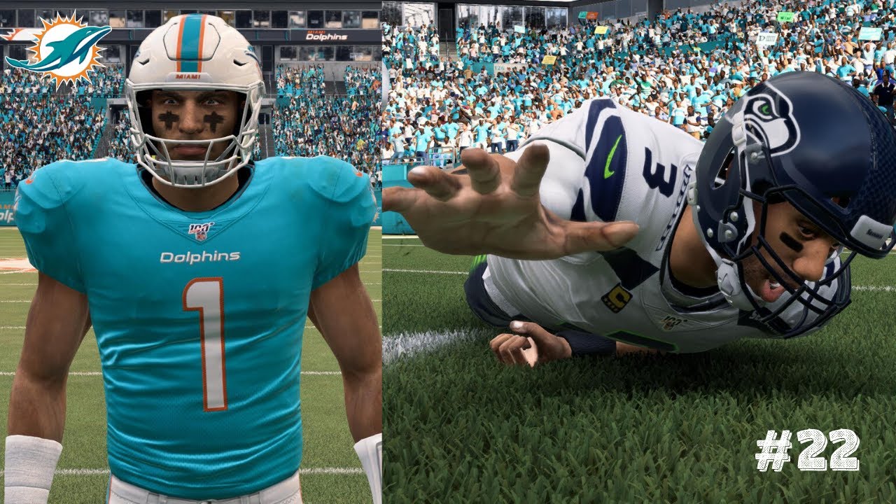 TUA TAGOVAILOA VS RUSSELL WILSON! Madden 20 Dolphins