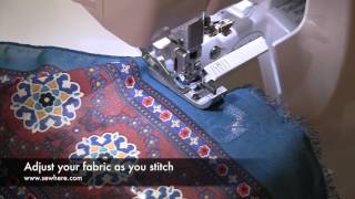 Sheer Serger Scarf