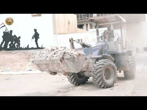 استمرار أعمال تهيئة أبنية موقع نادي الضباط القادة 