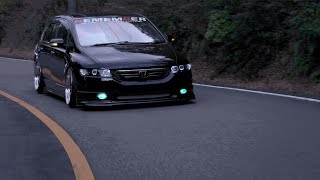 (4K)DressUP Car Japan REMEMBER RB1オデッセイ ODYSSEY  純ベタ カスタム 走行 PV ドローン