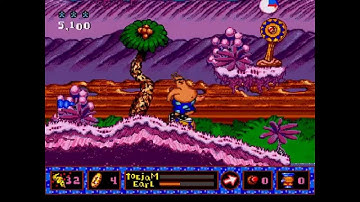 Toejam & Earl in Panic on Funkotron ... (Sega Genesis) Gameplay