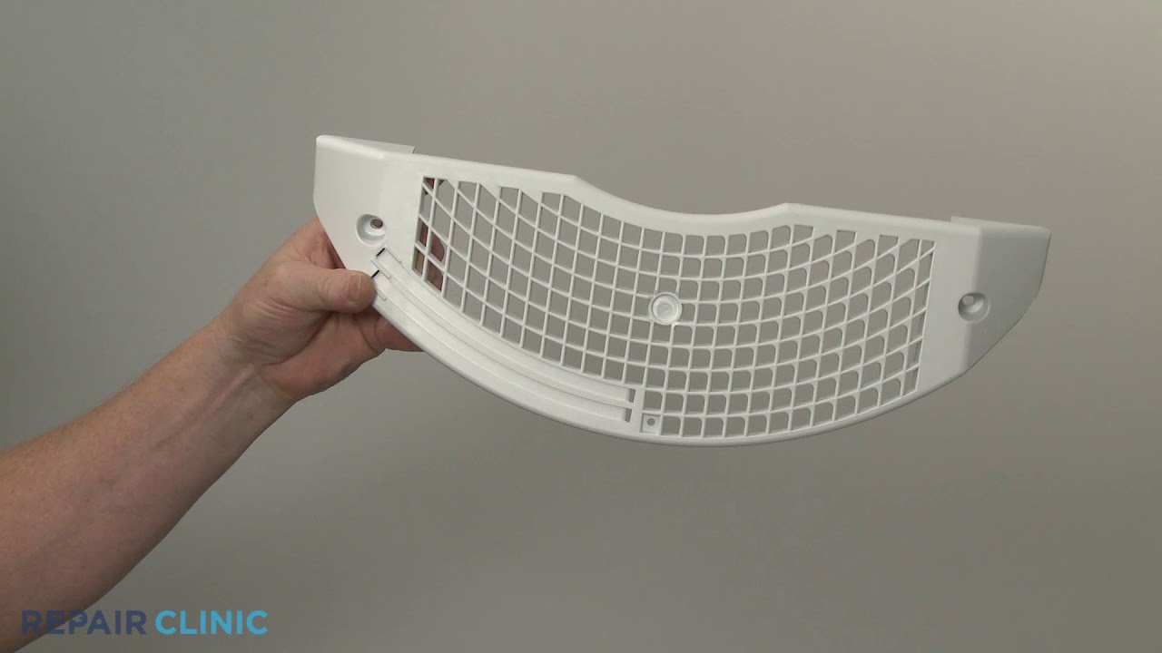 Whirlpool Electric Washer/Dryer Combo Lint Screen Outlet Grille