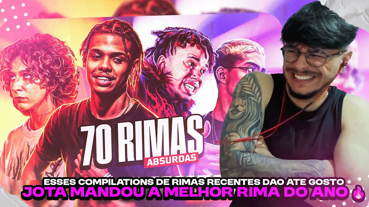 ALAN REAGE A 70 Rimas de OUTRO NÍVEL! | REACT