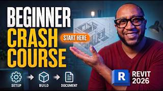 Revit For Beginners | Learn BIM Setup, Model & Document in 1Hr