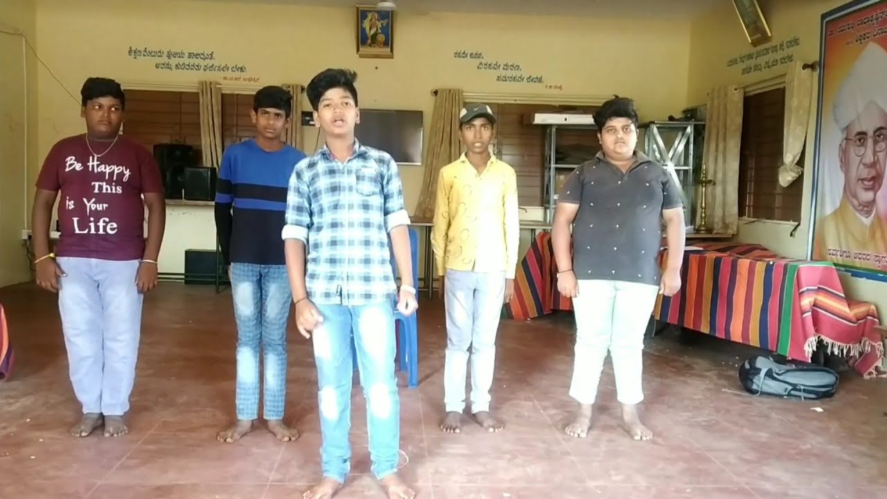 English Role play."Cause and Impact of drug abuse".Directed by Shobha B O.