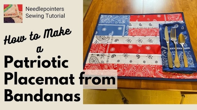 Create A Stunning Patriotic Placemat With 2024