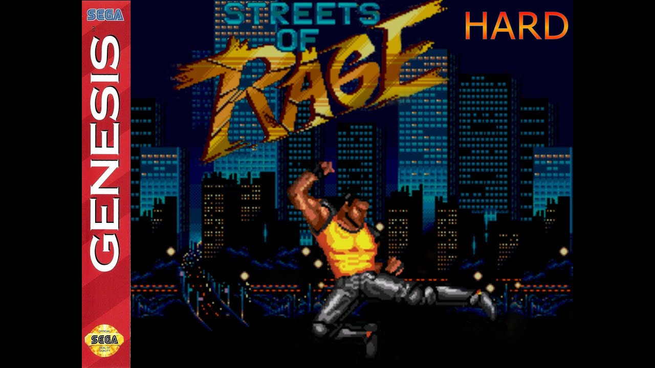 STREETS OF RAGE: HARD / SIN CONTINUAR