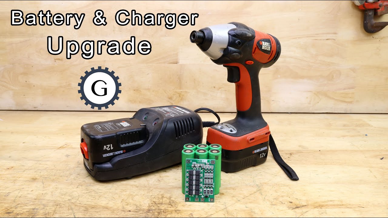 Black & Decker 12V Battery and Charger Upgrade Guide 