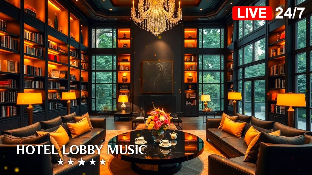 Hotel Lobby Music - Relaxing Jazz Saxophone Instrumental & Soft ...