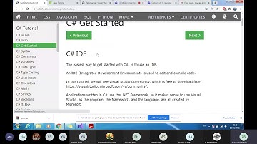 درس سي شارب 1(جافا)cours POO C# (JAVA)  1 (Darija): Syntax, variables, types, in out if for while...