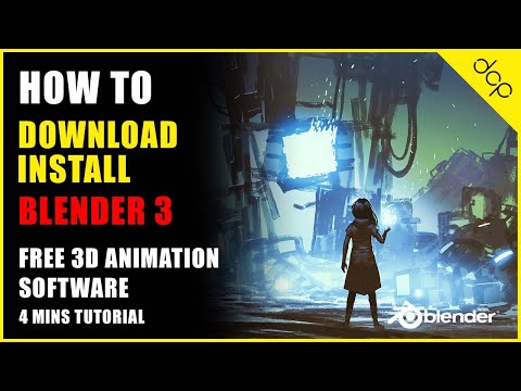 How to download and install Blender 3