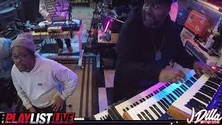 MAG MOB - J Dilla Jam at Jazzy Jeff&#39;s Crib 2.16.24  [instrumental live band outro sesh]