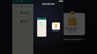 How to export a WhatsApp chat #whatsapp #tutorial