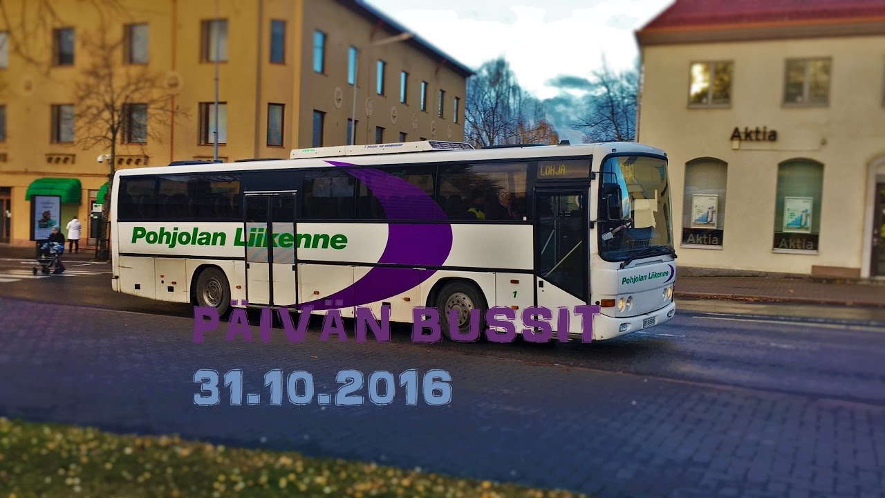 Päivän Bussit 31.10.2016 (60fps) (HD)
