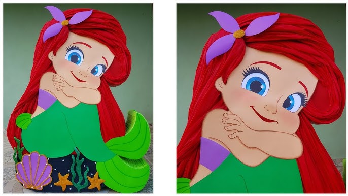 Piñata Sirenita Ariel bebé 🧜♀️ | Creaciones Mágicas Sarahí - YouTube pi-ata-sirenita-ariel-beb-creaciones-m-gicas-sarah-youtube