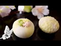 Wagashi Nerikiri Spring color Redipe 　 和菓子 春色の練り切りの作り方