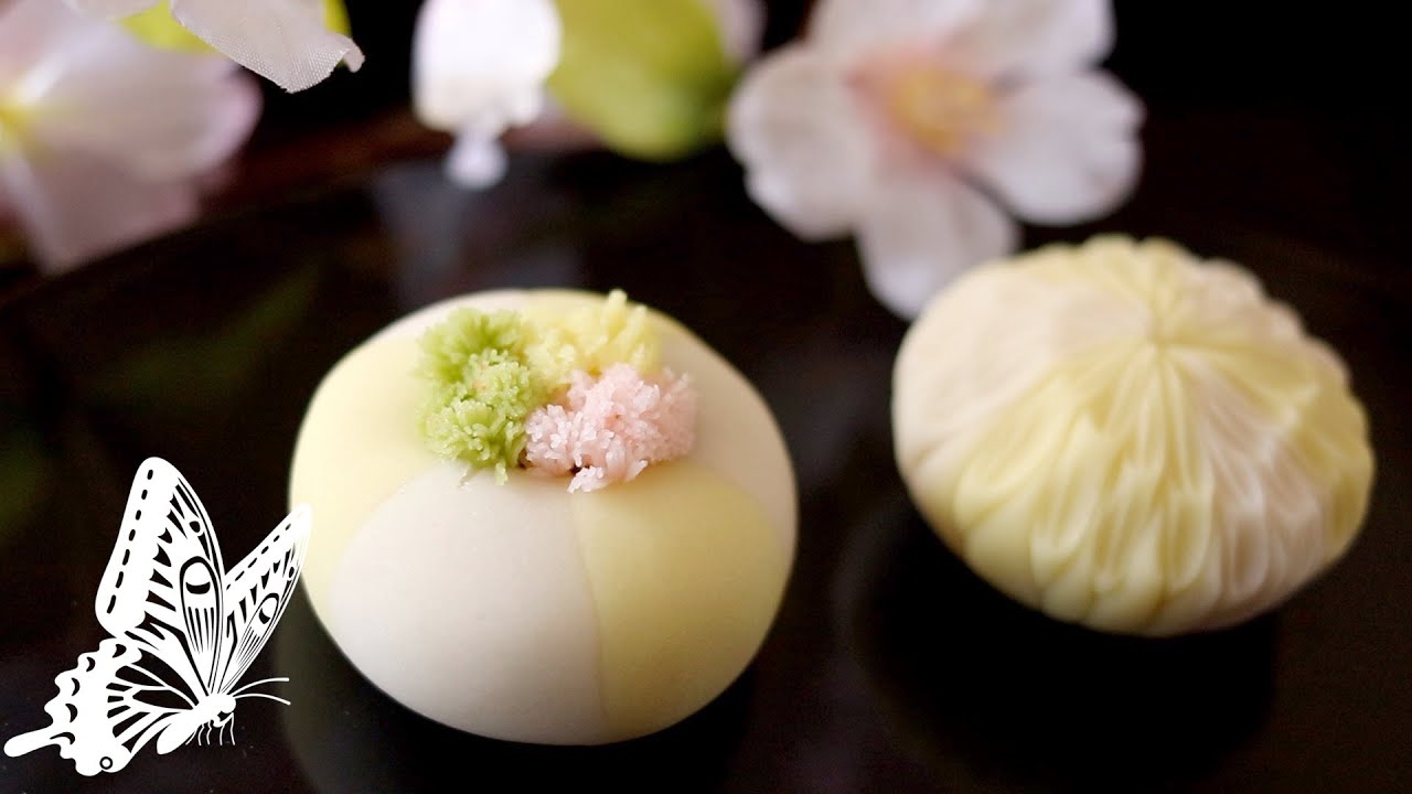 Wagashi Nerikiri Fireworks 和菓子 花火の練り切りの作り方 Youtube