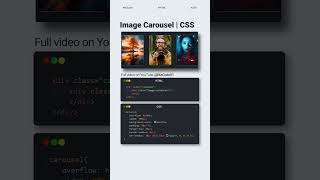 Image slide show using html css #coding #webdesign #css