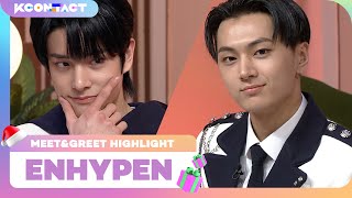 ENHYPEN (엔하이픈) | MEET&GREET HIGHLIGHT | S3 | KCON:TACT SPECIAL WEEKS 🎅