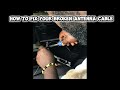 DIY how to fix your  antenna cable