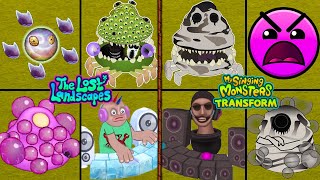 MonsterBox: DEMENTED DREAM ISLAND with Monster's Transformed | My Singing Monsters TLL Incredibox