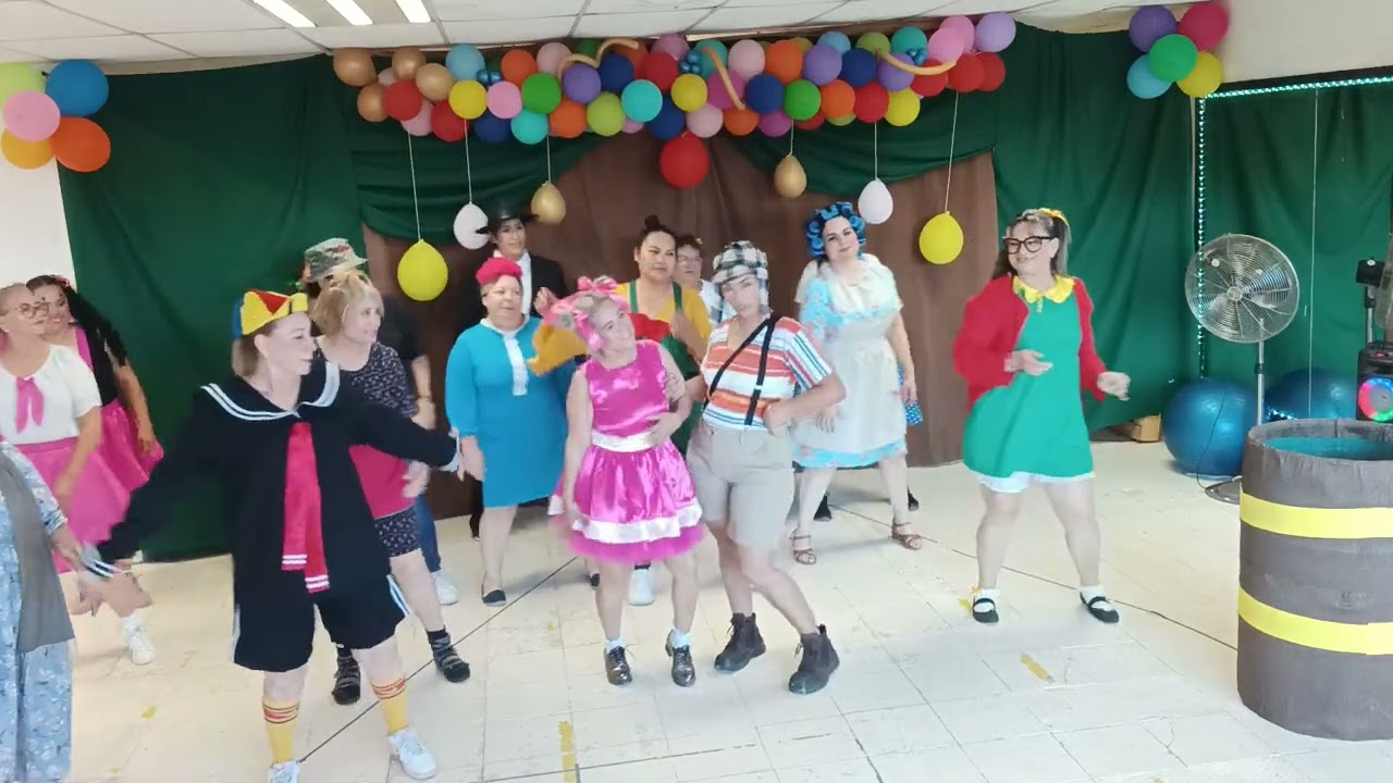 Coreografia La vecindad del chavo.. grupo Zumba v dorado..Cd Obregón Sonora