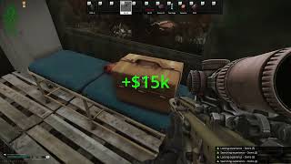How much can we make from the BUSTED Interchange loot spot run | Tarkov PVE