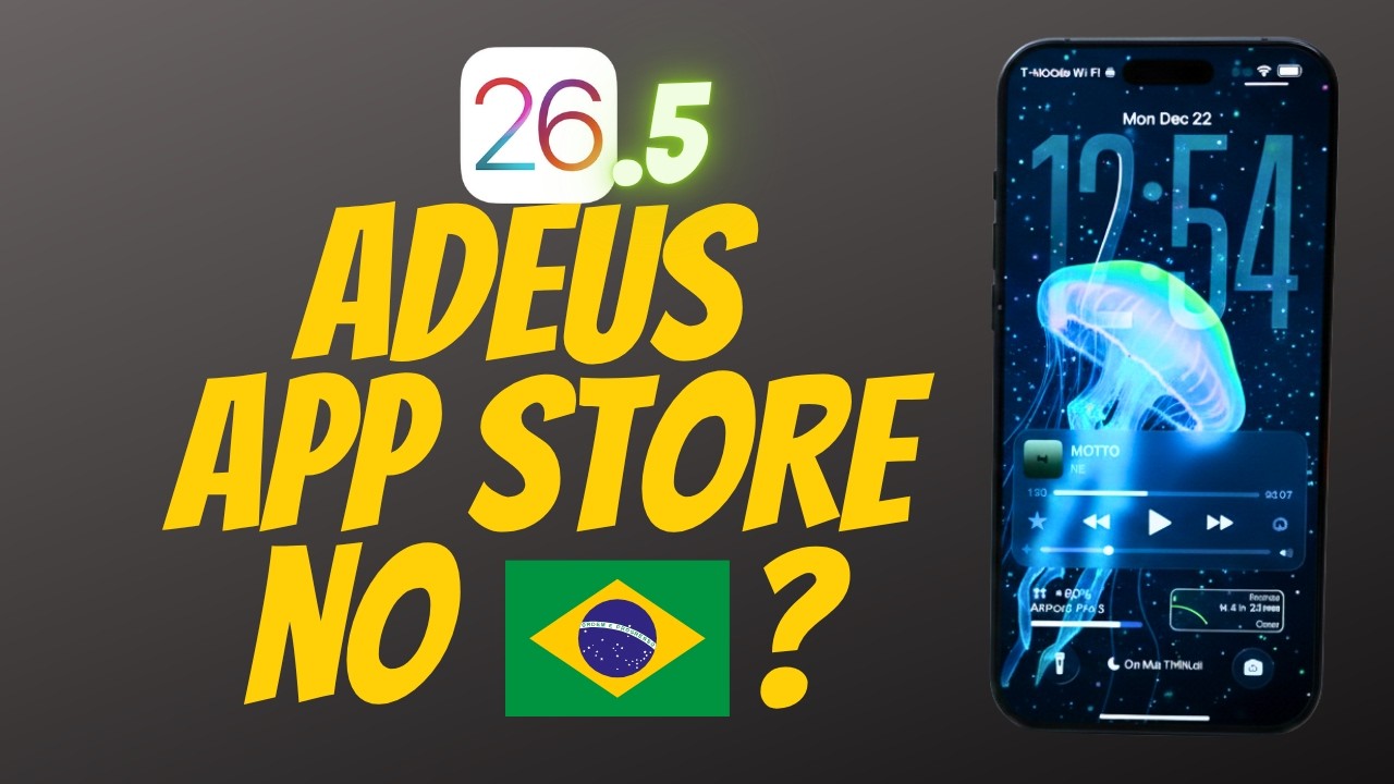 iOS 26.5 RACHA a App Store! Brasil entrou no clube! - YouTube