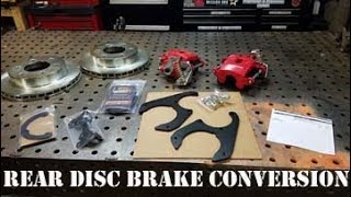 Little Shop Mfg  C10 Rear Disc Conversion Kit