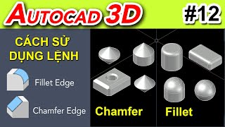 Tính năng và ứng dụng của lệnh Chamfer trong CAD 3D