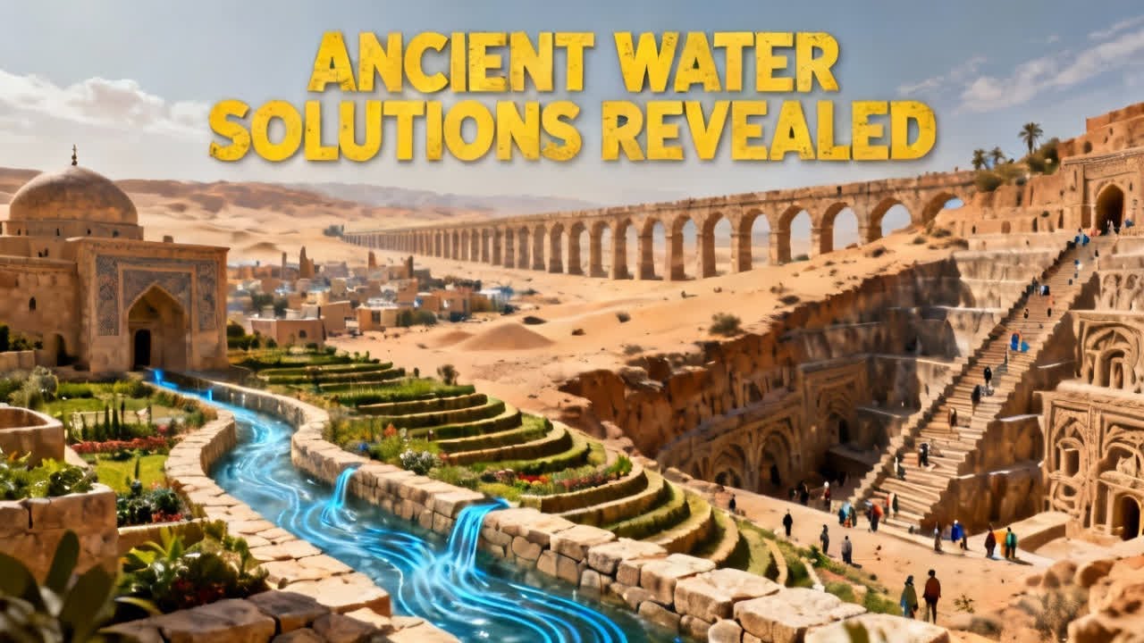Ingenious Water Solutions Ancient Deserts Mastered