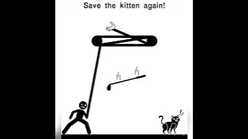 draw 2 save cat #shorts #minecraft #viralshorts #stickman #tiktok